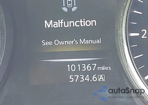 2014 Nissan Rogue Sl z USA, uszkodzony, nr VIN 5N1AT2MV7EC782781